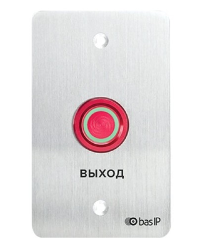 Кнопка выхода BAS-IP SH-45R SILVER во Владивостоке Кнопки выхода Pintop.ru