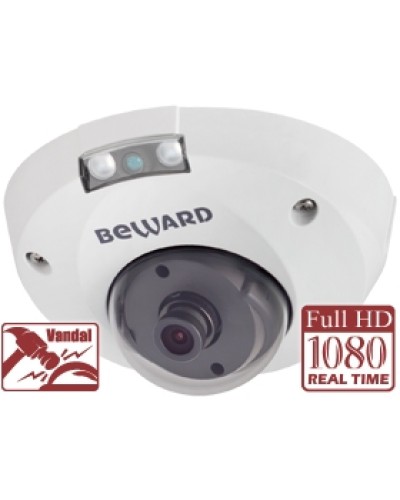 IP-камера видеонаблюдения антивандальная уличная купольная Beward B8182710DM во Владивостоке IP-камеры Pintop.ru