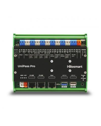 Контроллер управления доступом в бесконтактных СКУД и системах учета рабочего времени по венам ладони и RFID-картамBioSmart UniPass Pro во Владивостоке Контроллеры Pintop.ru
