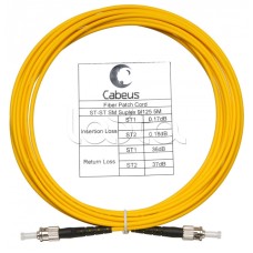 Шнур оптический simplex ST-ST 9/125 sm 10м LSZH Cabeus FOP(s)-9-ST-ST-10m