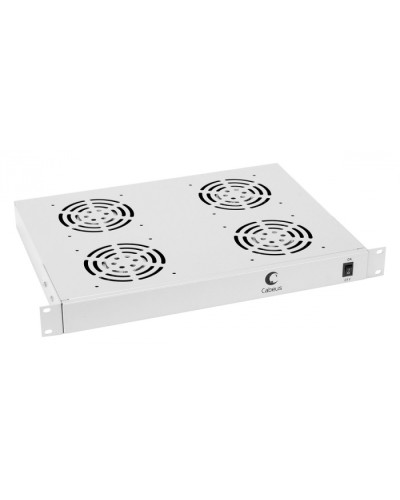 Панель вентиляционная с 4 вентиляторами Cabeus JG03 во Владивостоке Вентиляторные модули Pintop.ru