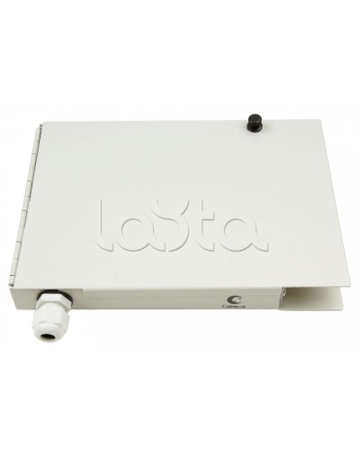 Бокс оптический настенный 19 на 8 SC/LC портов Cabeus JJT-8-SC во Владивостоке Кросс оптический Pintop.ru