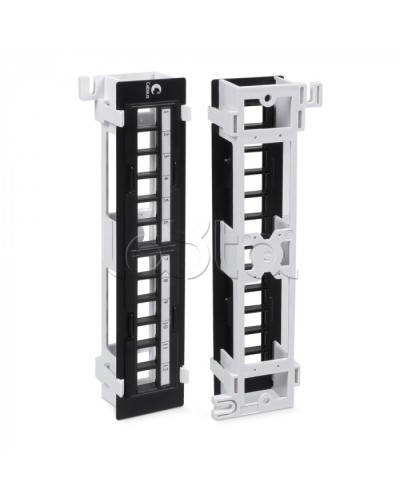 Патч-панель настенная 12 портов без модулей Cabeus (PLB-12-WL) во Владивостоке Патч панель Pintop.ru