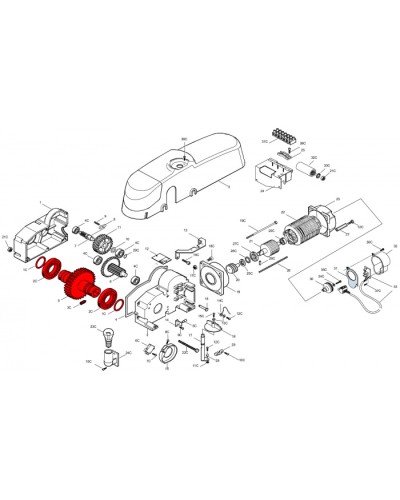 Винты крепления пластины стрелы Came 119RIG004V во Владивостоке Запчасти для шлагбаумов и автоматики Pintop.ru