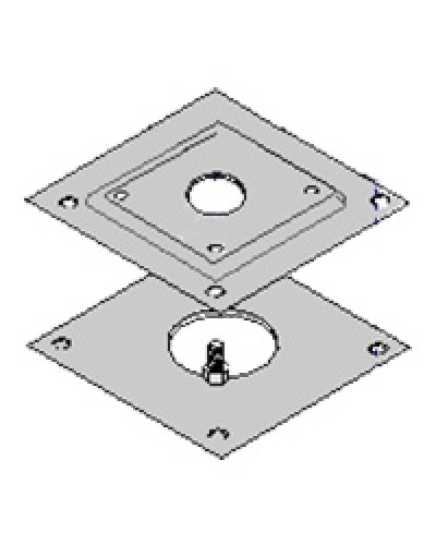 Монтажное основание CLM CLM-N CSS CSS-N DOC-L DOC-LN Came 119RIR001 во Владивостоке Запчасти для шлагбаумов и автоматики Pintop.ru