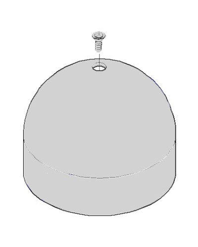 Крышка верхняя CAT Came 119RIX009 во Владивостоке Запчасти для шлагбаумов и автоматики Pintop.ru