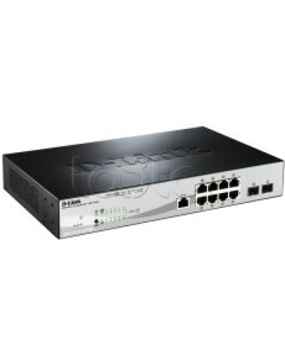 Коммутатор 8 портовый D-Link DGS-1210-10P/ME/B1A во Владивостоке Коммутаторы Pintop.ru