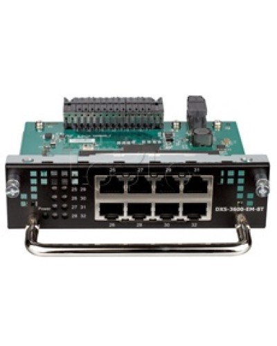 Модуль расширения с 8 портами D-Link DXS-3600-EM-8T/A1A во Владивостоке Дополнительное оборудование для сетей Pintop.ru