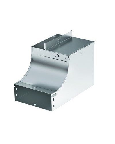 Угол CSSS 90 вертикальный внутр. переходник лев. осн. 300 H50 горячеоцинкованный DKC 37595KHDZ во Владивостоке Аксессуары для лотков Pintop.ru