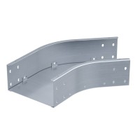 Угол горизонтальный 45 градусов 100х500, 1,5 мм DKC SCM1050K