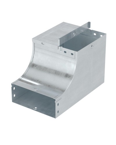 Угол CSSD 90 вертикальный внутр. переходник прав. осн.150 H100 горячеоцинкованный DKC 37143KHDZ во Владивостоке Аксессуары для лотков Pintop.ru