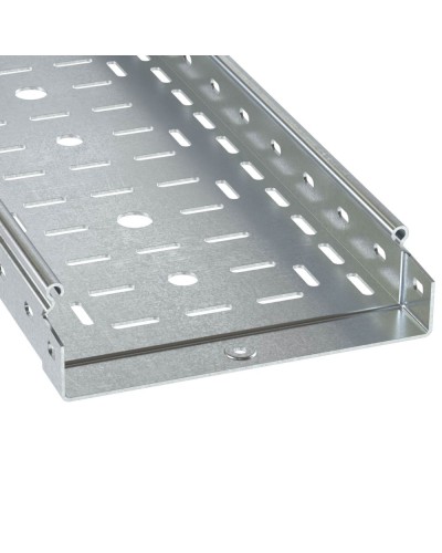 Лоток перфорированный 100х50 L3000 толщ.1,2 мм DKC (3526212) во Владивостоке Кабельные лотки Pintop.ru