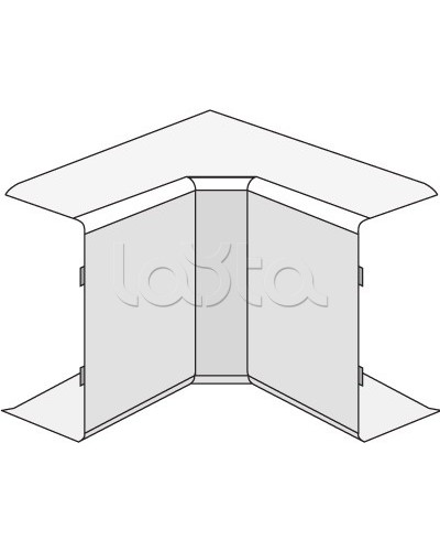 Угол внутренний AIM 50x20 DKC 00655 во Владивостоке Аксессуары для кабель-канала Pintop.ru