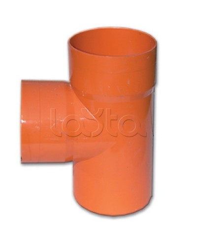 Тройник для двухстенных труб, полипропилен, д. 63 мм DKC 020063 во Владивостоке Повороты, муфты, тройники Pintop.ru