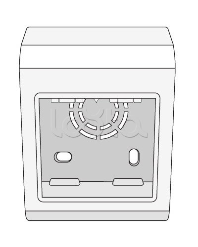 Коробка монтажная под 2 модуля BRAVA DKC 10034 во Владивостоке Распределительные коробки Pintop.ru