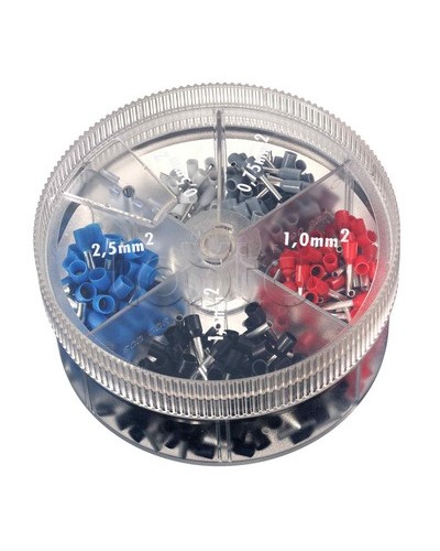 Контейнер двойных наконечников-гильз с изолир.фланцем 4,00-16,00 кв.мм 1 упаковка - 45 шт DKC 2ARTD666 во Владивостоке Аксессуары для стоек и шкафов Pintop.ru