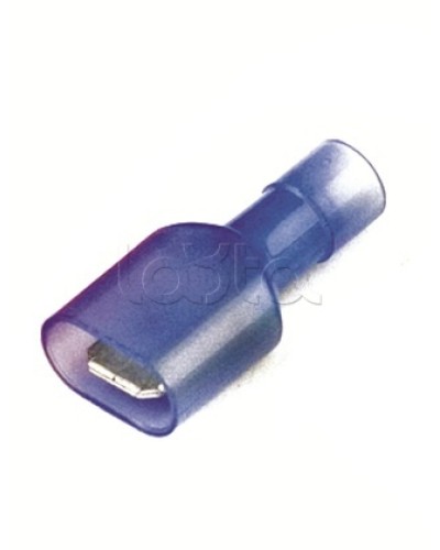 Наконечник плоский полностью изолир. (вилка) 1,5-2,5 кв.мм 6,3х0,8 мм (РППИ-П) DKC 2B22TP во Владивостоке Крепежные изделия Pintop.ru