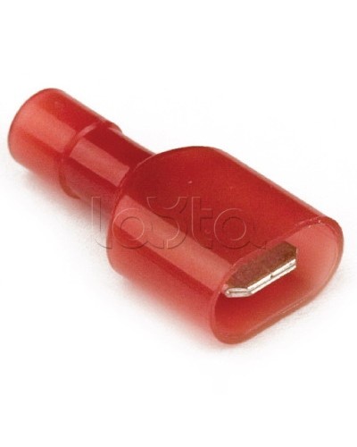 Наконечник плоский полностью изолир. (вилка) 2,5-6 кв.мм 6,3х0,8 мм (РППИ-П) DKC 2C22TP во Владивостоке Крепеж Pintop.ru