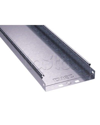 Лоток неперф. 300x80 металл. L 3000, горячеоцинкованный DKC 35065HDZ во Владивостоке Кабельные лотки Pintop.ru
