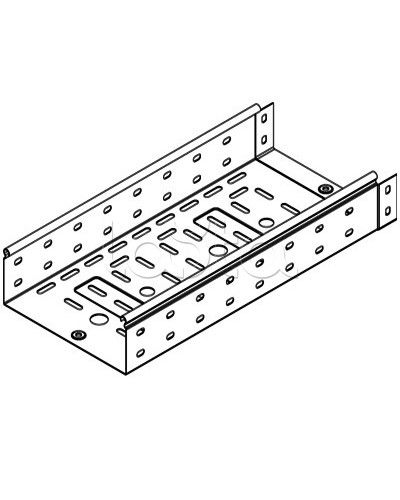 Лоток перфорированный 200х80 L3000 DKC 35304 во Владивостоке Кабельные лотки Pintop.ru