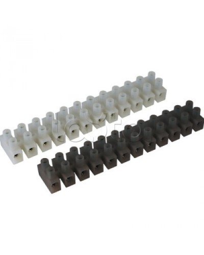 Клемник полипропилен черный, 12р, 450V, 76A, 16мм.кв. DKC 43512PL/R во Владивостоке Клеммные колодки Pintop.ru