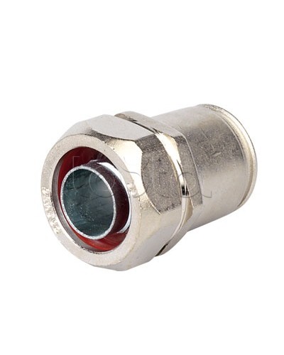 Муфта металлорукав DN 15-жесткая труба д.16мм, IP66/IP67, никелированная латунь DKC 6117-16N во Владивостоке Повороты, муфты, тройники Pintop.ru