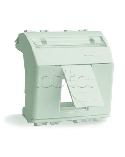 Адаптер для информационных разъемов Keystone, белый, 2 мод DKC 76613B во Владивостоке Аксессуары для кабель-канала Pintop.ru