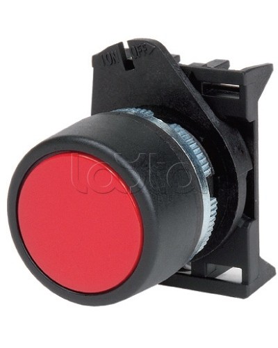 Кнопка плоская без фиксации, красная DKC ABHTR1 во Владивостоке Аксессуары для стоек и шкафов Pintop.ru