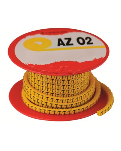 Колечко маркировочное C, 4-8мм. черное на желтом DKC AZS4CCBY во Владивостоке Крепежные изделия Pintop.ru