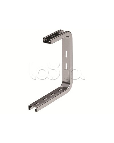 Консоль легкая потолочная DS осн.150 мм, длина 190 мм, цинк-ламельная DKC / ДКС (BBA3015ZL) во Владивостоке Аксессуары для лотков Pintop.ru