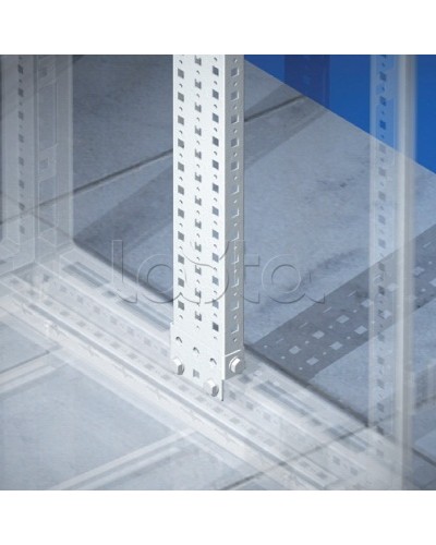 Рейки вертикальные, широкая, для шкафов CQE В=1800мм, 1 упаковка - 2шт. DKC R5PDV18 во Владивостоке Аксессуары для стоек и шкафов Pintop.ru