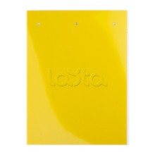 Табличка полужесткая. Установка в держатель. Для маркировки модульного оборудования. ПВХ-0,5. Желтый DKC TAS35