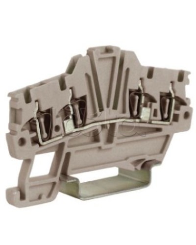 Зажим 1,5 кв.мм синий 2 ввод/2 вывода DKC ZHI420 во Владивостоке Держатели, клипсы, скобы Pintop.ru