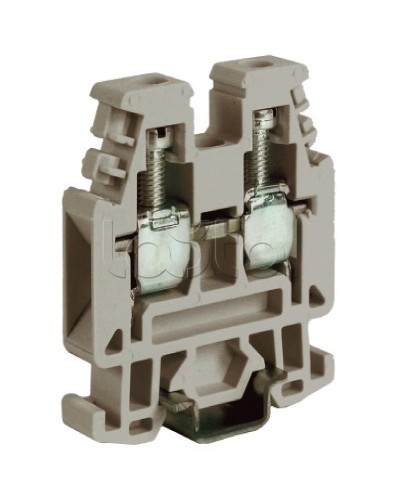 Зажим 4 кв.мм серый DKC ZRP300GR во Владивостоке Крепежные изделия Pintop.ru