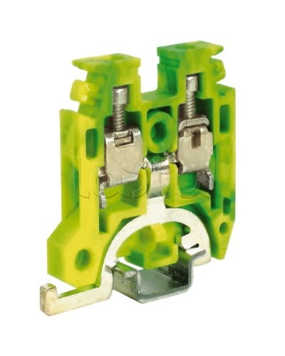 Зажим для заземления желт.зелен 2,5 кв.мм DKC ZTR110 во Владивостоке Крепежные изделия Pintop.ru