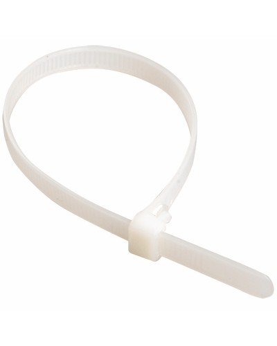 Хомут-стяжка нейлоновый, стандартный P6.6 7.8x180 белый DKC 25223 (100 шт/уп) во Владивостоке Стяжки-хомуты Pintop.ru