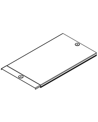 Крышка на лоток с заземлением осн. 100 L2000 DKC 35512 во Владивостоке Аксессуары для лотков Pintop.ru
