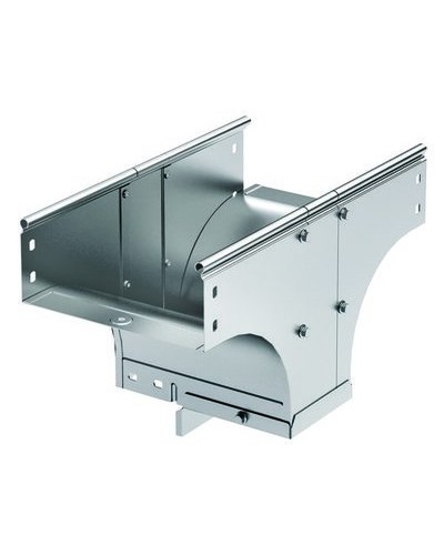 Ответвитель-переходник TDSR T-обр. вертикальный 500/200 в комплекте с крепежными элементами и соединительными во Владивостоке Аксессуары для лотков Pintop.ru