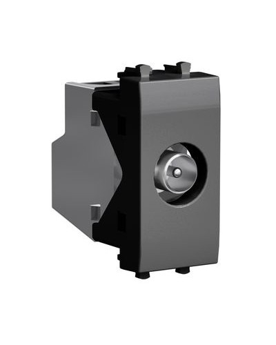 ТВ роз проходная Черный квадрат 1 м DKC 4402511 во Владивостоке Блоки розеток Pintop.ru