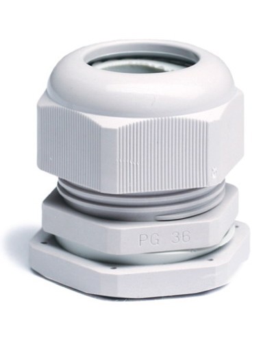 Зажим кабельный с контргайкой, IP68, PG7, д.3 - 6.5 мм DKC 52500 во Владивостоке Клеммные колодки Pintop.ru
