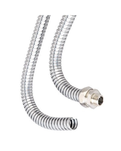 Металлорукав из оц.стали DN 12мм, Dвн 12,0 мм, Dнар 15,0 мм, IP40, 50м DKC (667R1215) во Владивостоке Металлорукав Pintop.ru