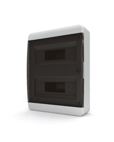 Щиток настенный с дверцей, 24 модуля, IP41, цвет белый DKC 84624 во Владивостоке Боксы для автоматов Pintop.ru