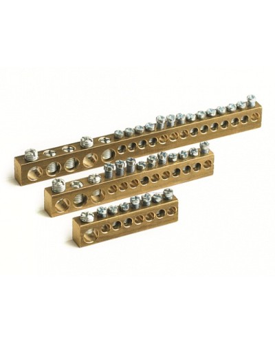 Колодка клеммная 12мод. (отв.3х5.4мм+10х4.5мм) DKC 87412 во Владивостоке Коммутационные изделия Pintop.ru