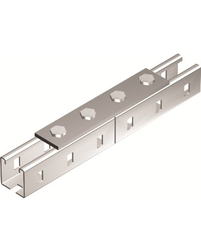 Пластина соединительная, длина 190 мм, 4отв., горячеоцинкованная DKC (BMD1012HDZ) во Владивостоке Аксессуары для лотков Pintop.ru