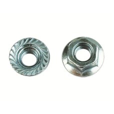 Гайка М12 с насечкой, горячеоцинкованная DKC / ДКС (CM101200HDZ)