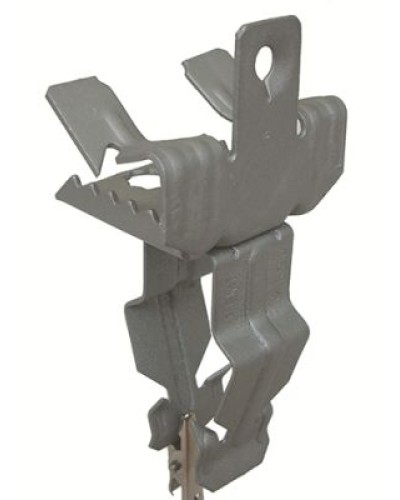 Держатель для крепления трубы к балке 10-15мм, ⌀ 18-22мм, горизонтальный монтаж DKC CM618222 во Владивостоке Держатели, клипсы, скобы Pintop.ru