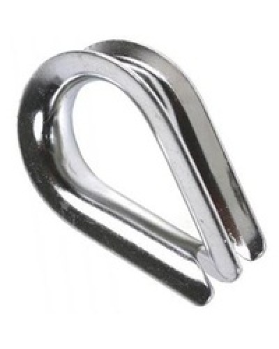 Коуш стальной оцинкованный под трос D5 DKC CM621005 во Владивостоке Трос и аксессуары Pintop.ru