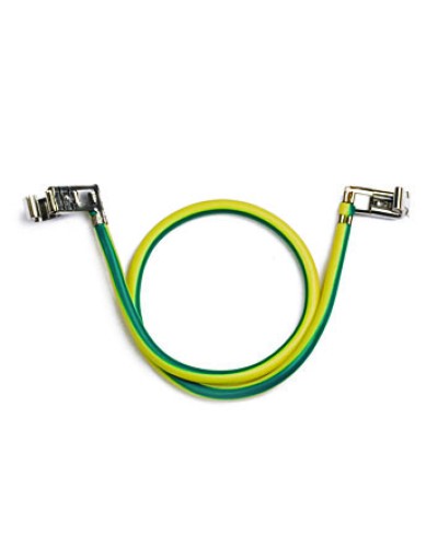 Провод заземления с клеммами для соединения основания и крышки короба, 300 мм DKC (E0001BC) во Владивостоке Аксессуары для кабель-канала Pintop.ru