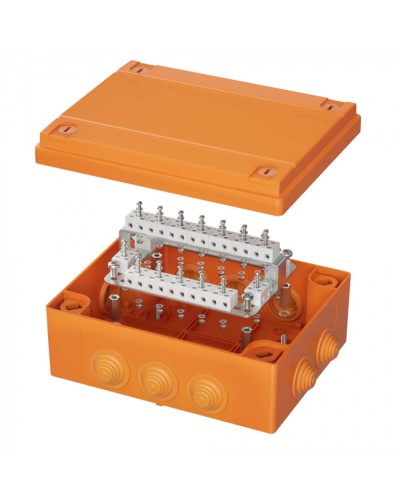 Коробка пластиковая FS с кабельными вводами иклеммниками DKC (FSB414004) во Владивостоке Распределительные коробки Pintop.ru