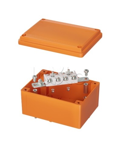 Коробка пластиковая FS с гладкими стенками и клеммниками IP56,150х110х70мм DKC (FSK20410) во Владивостоке Распределительные коробки Pintop.ru